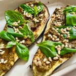 Roasted Eggplant With Sun-dried Tomato Pesto