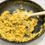 Egg and Mushroom Scramble